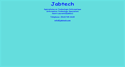 Desktop Screenshot of jabtech.com